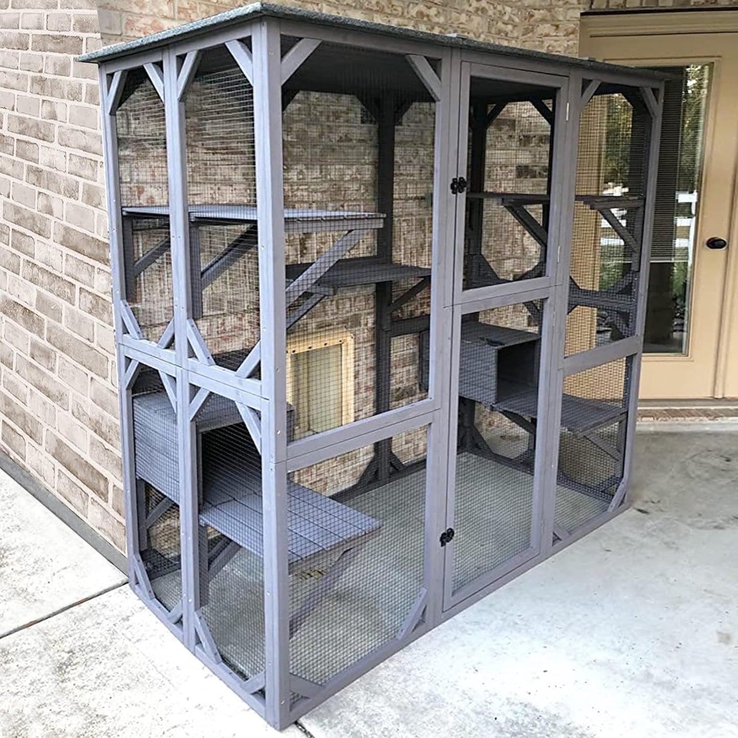 Catio Outdoor Cat Enclosure - Large Walk-In Kitty Cage